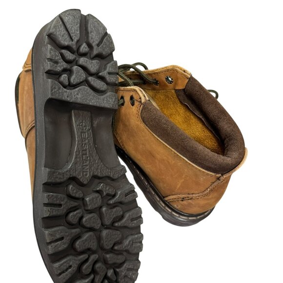 Eastland Women’s Leather Hiking/Work Boots Brown SZL 7.5 | Rugged Sole Like New - Picture 6 of 10